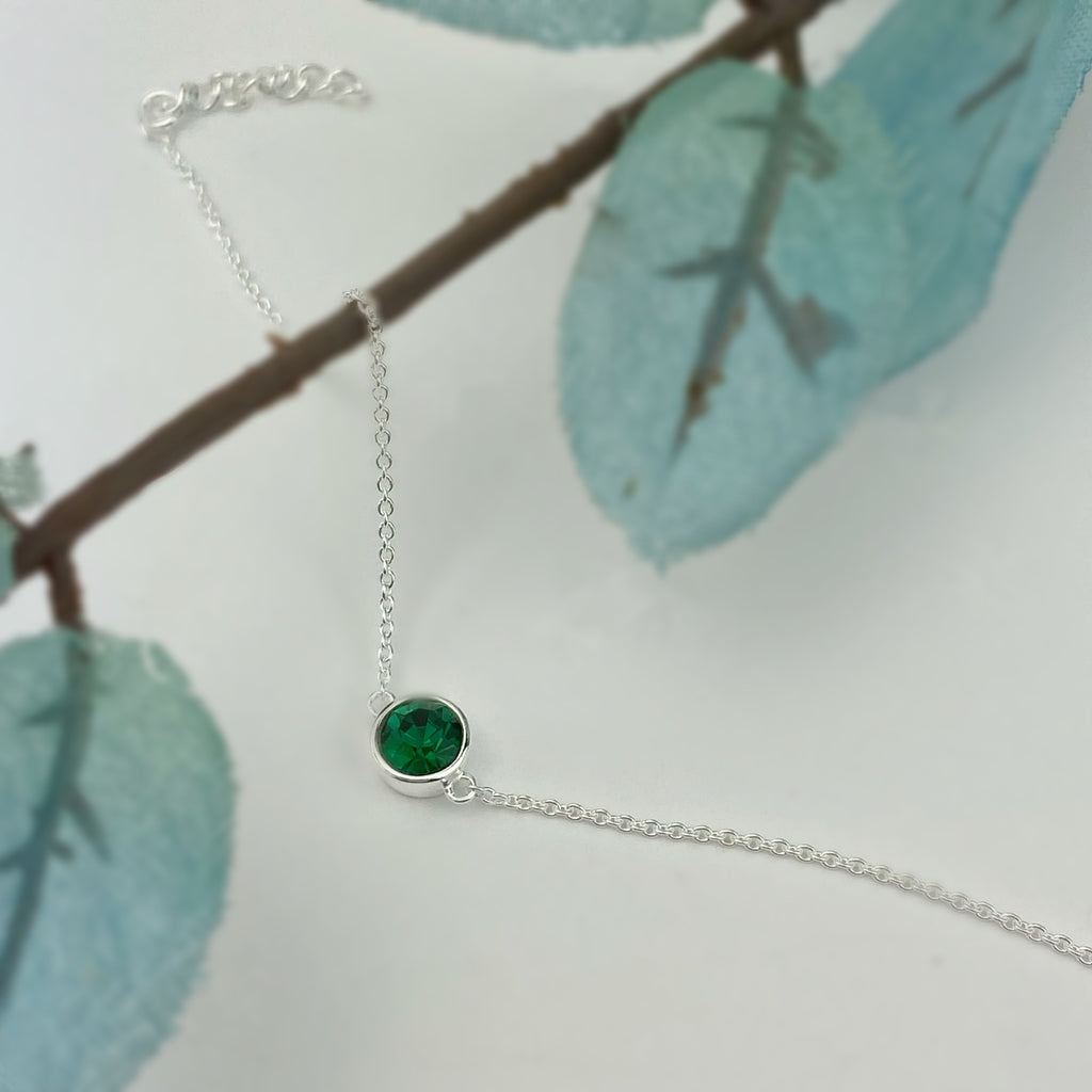 Emerald Sparkle Bracelet (May) - VBRC335M