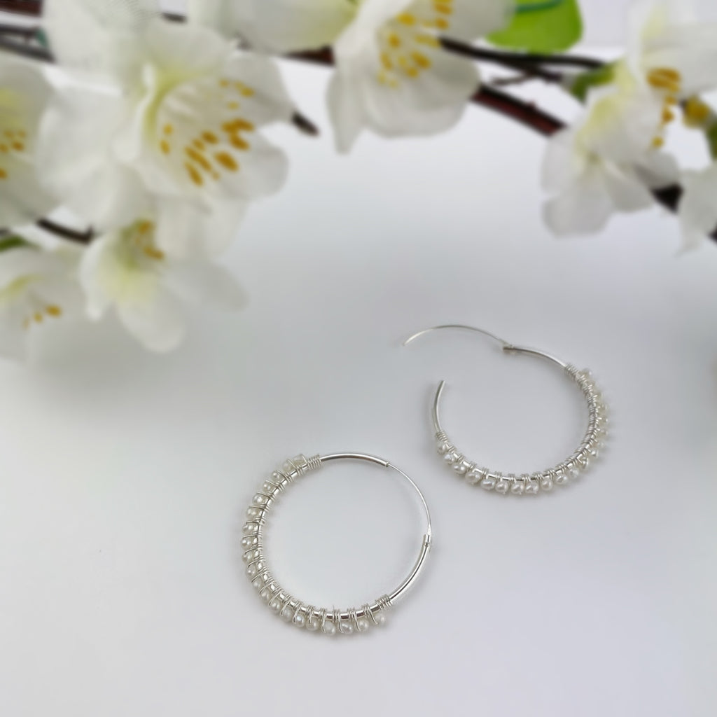 Apple Blossom Earrings - VE714