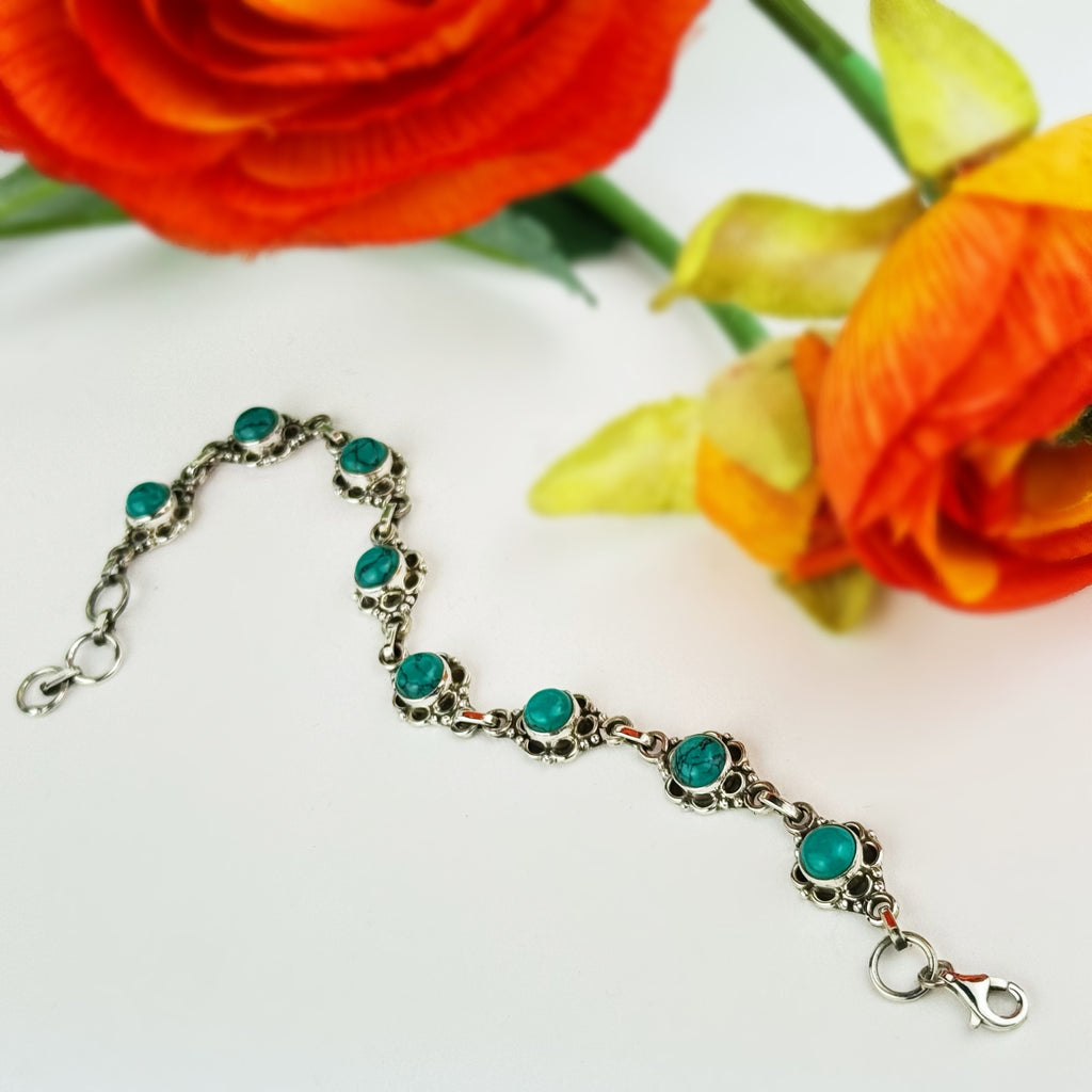 Floro Blue Bracelet - VBRC319TQ
