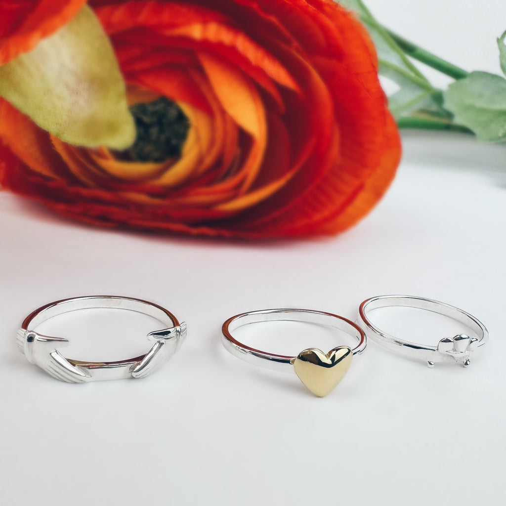 Golden Heart Ring - VR162
