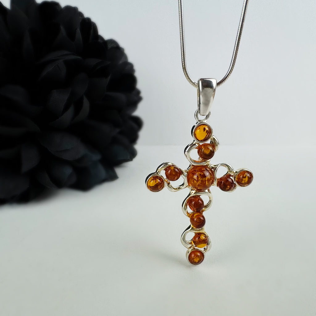 Autumn Cross Pendant - VP468