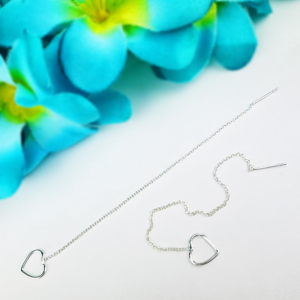 Silver Love Earrings - VE416S