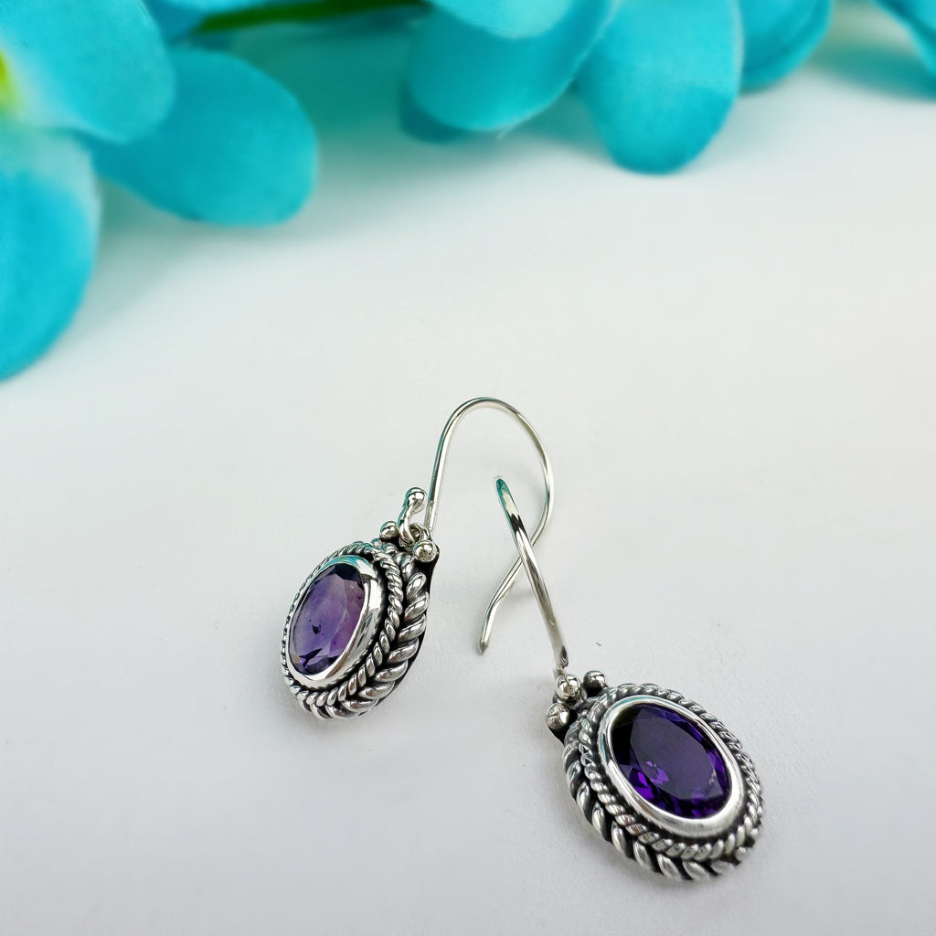 Drop of Blackcurrant Earrings - VE420A