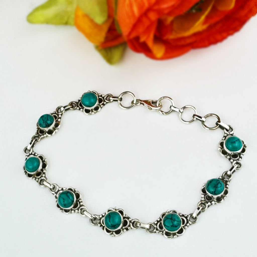 Floro Blue Bracelet - VBRC319TQ