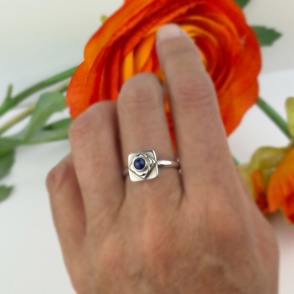 Lapis Labyrinth Ring - VR159