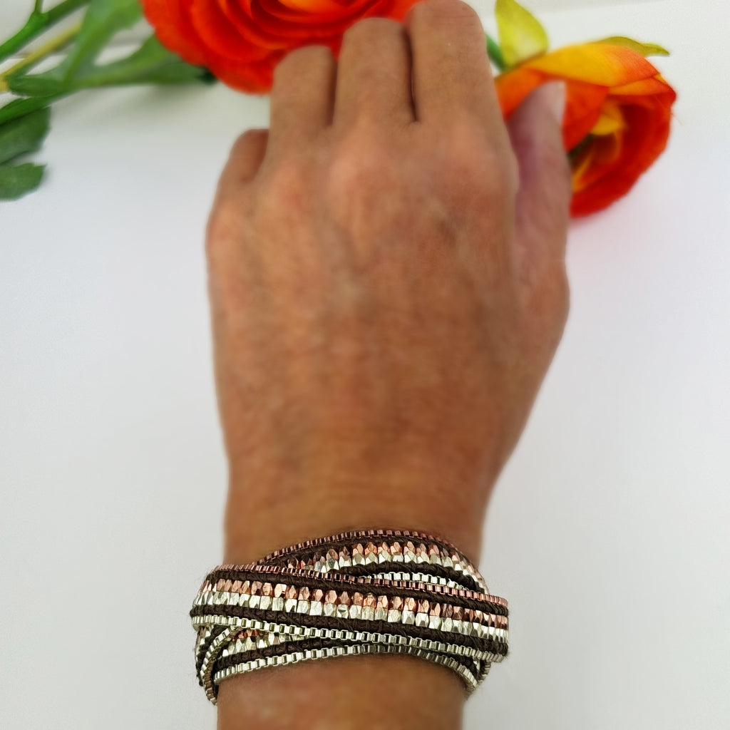 Oaken Wrap Bracelet - SBRC107