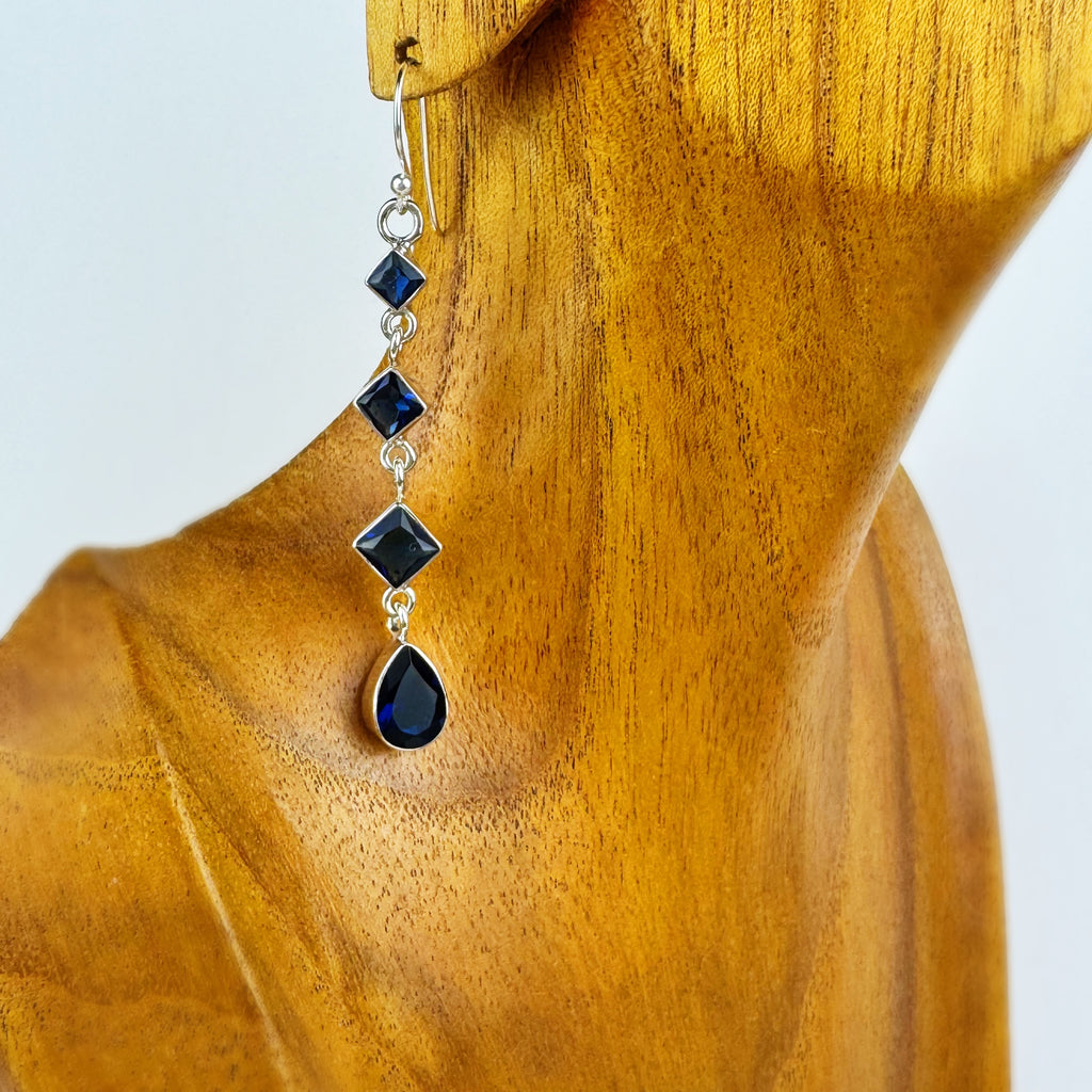 Blue Belle Earrings - VE213ST