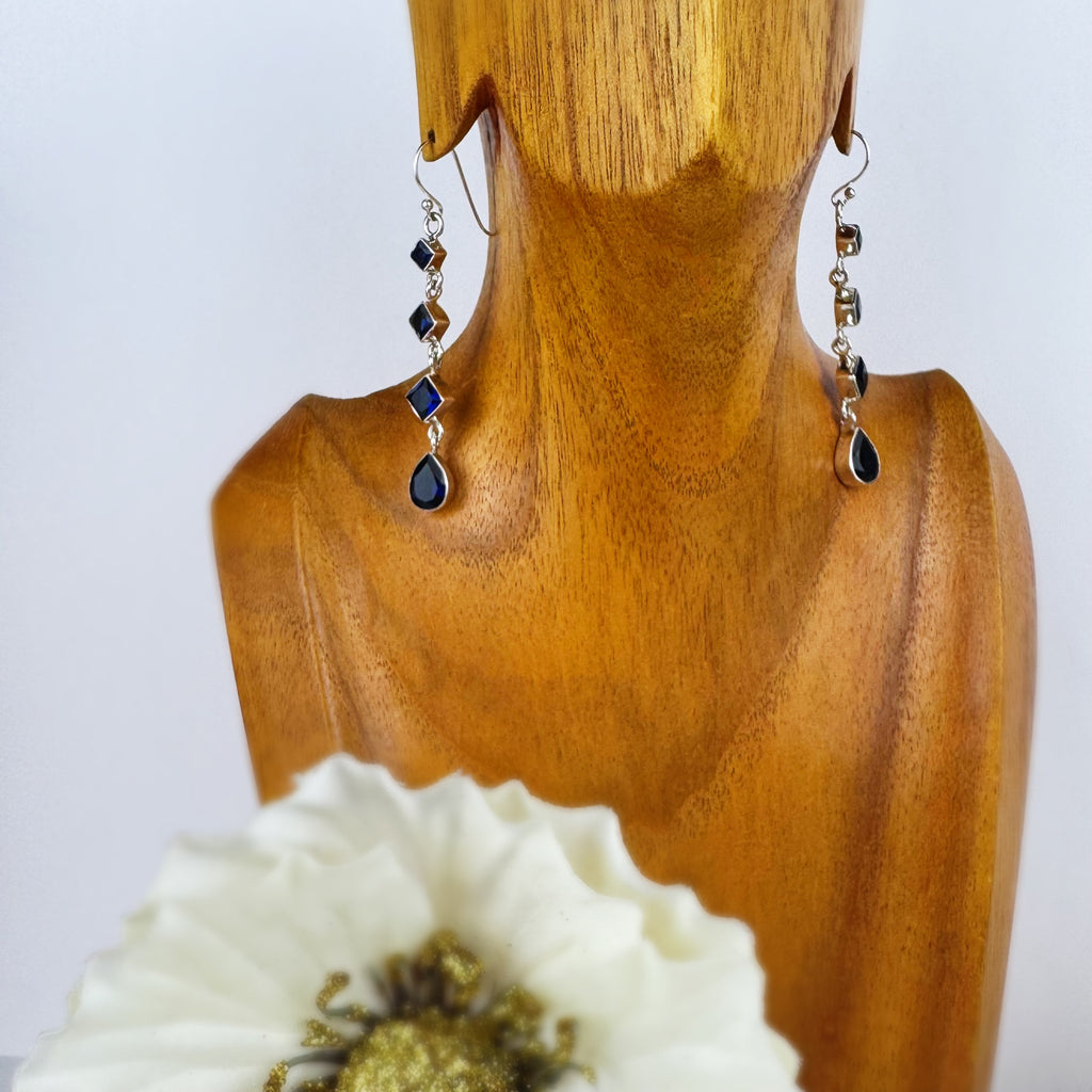 Blue Belle Earrings - VE213ST