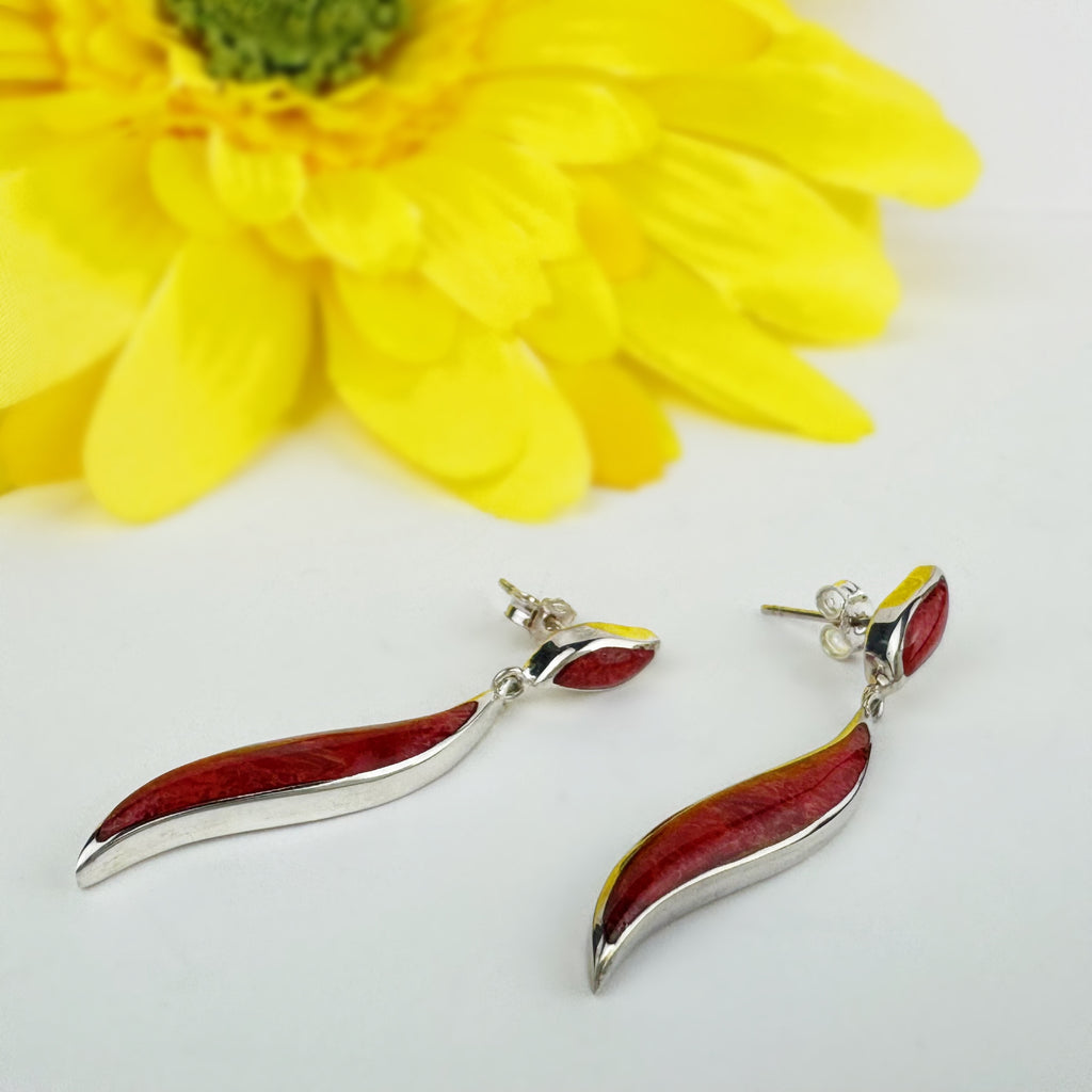 Russet Sliver Earrings - VE131