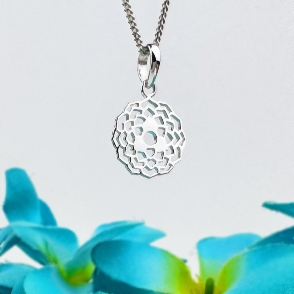 Mandala Web Pendant - VP458