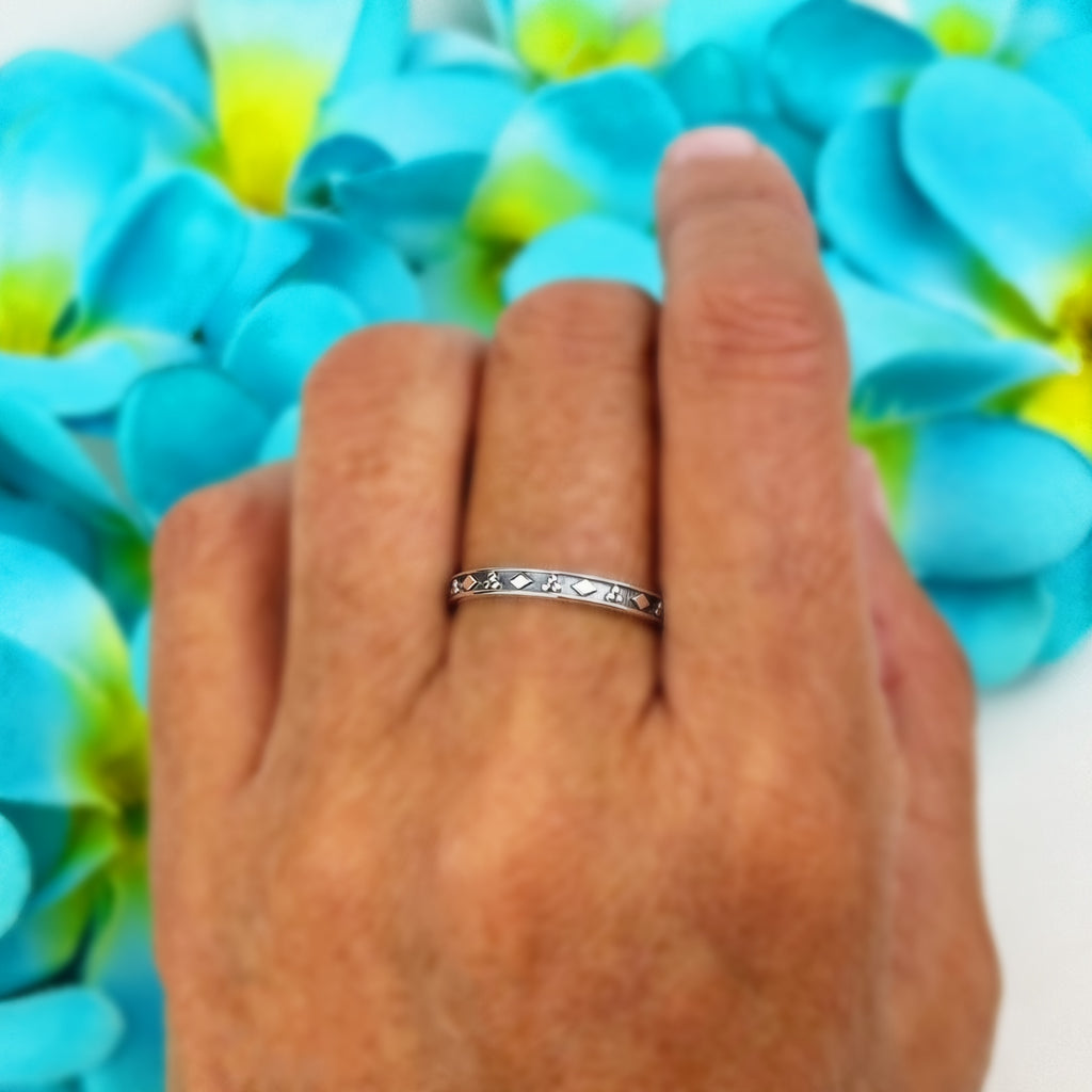 Dots & Diamond's Stacker Ring - VR224