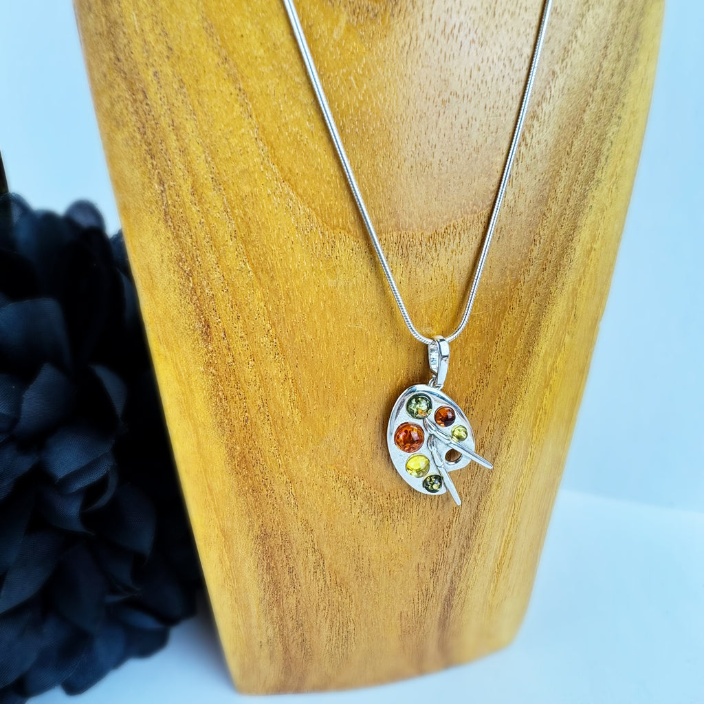 Paint Palette Pendant -VP464