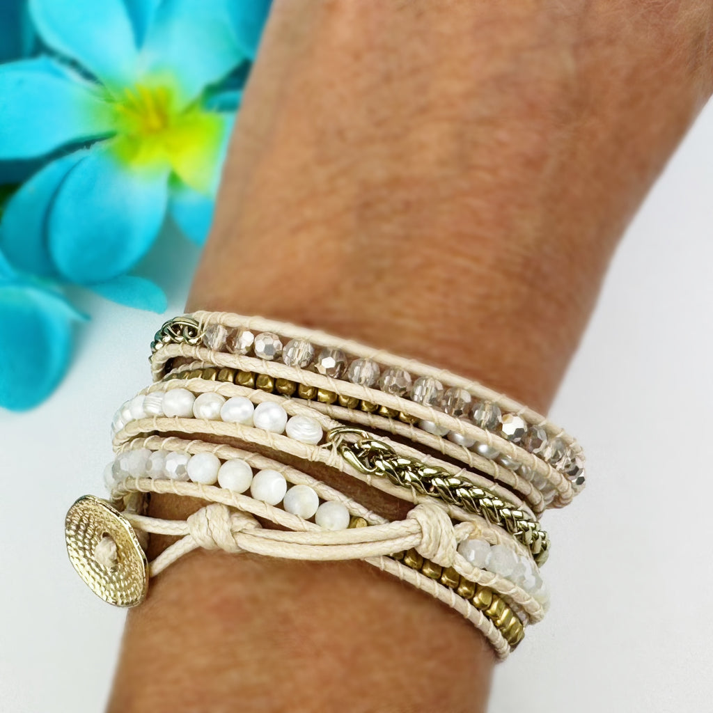 Golden Hour Wrap Bracelet - SBRC1208