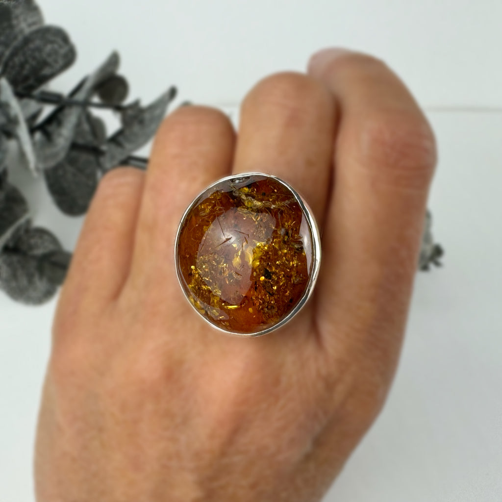 Amber Pool Ring - VR213