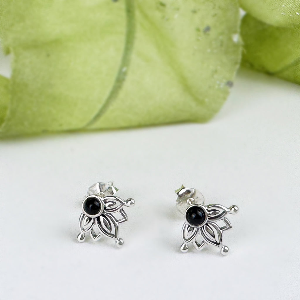 Black Iza Earrings - VE704B