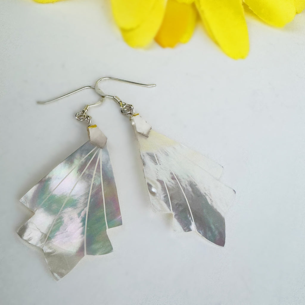 White Wind Earrings -VE125