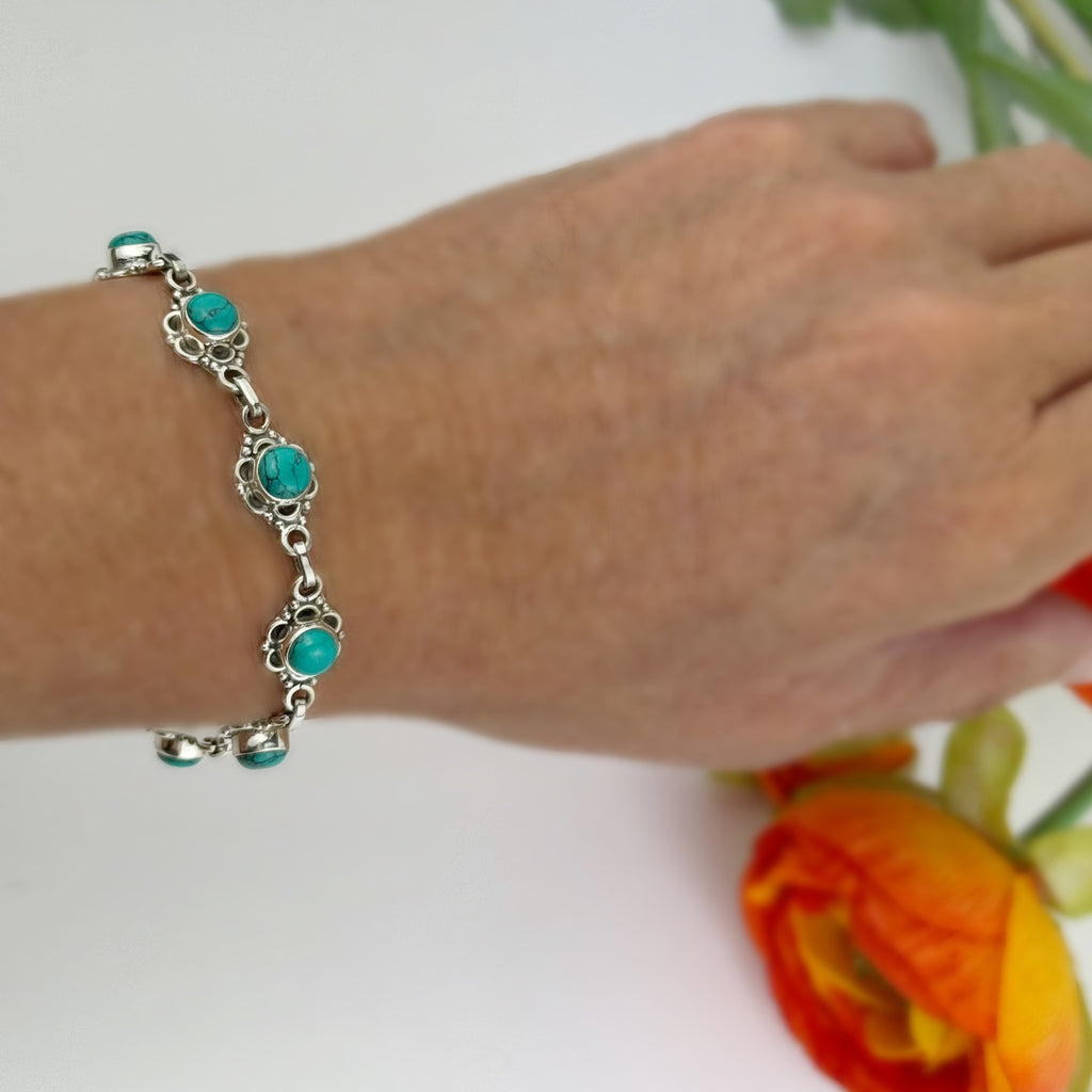 Floro Blue Bracelet - VBRC319TQ