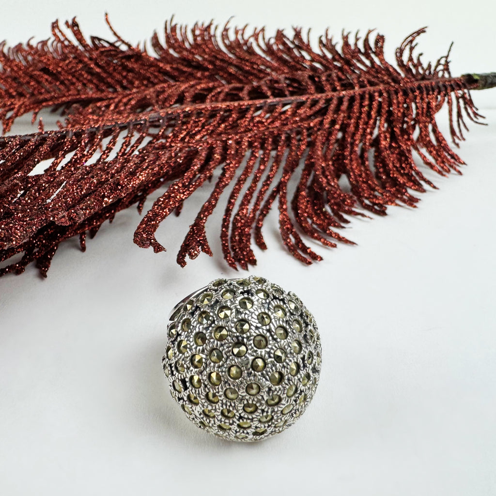 Sparkling Dome Ring - VR312