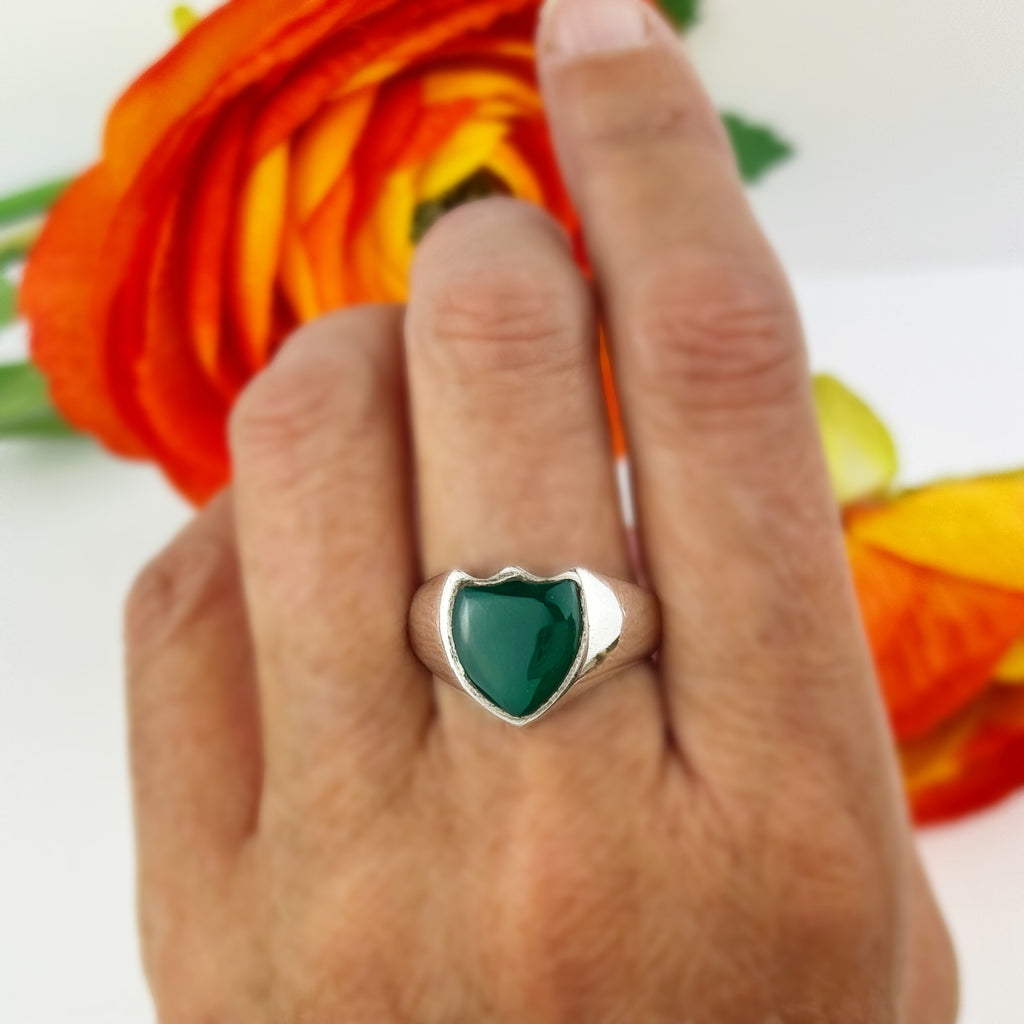 Green Sheild Ring - VR219