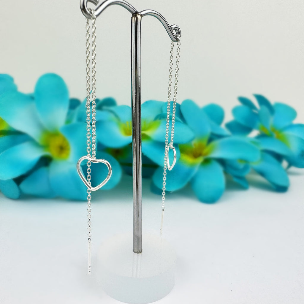 Silver Love Earrings - VE416S