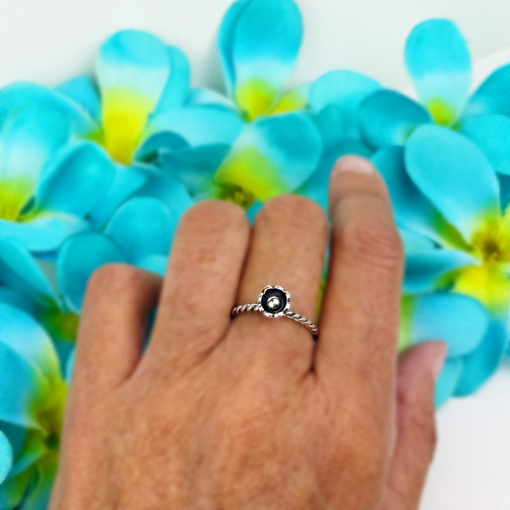 Flower Twist Ring - VR227