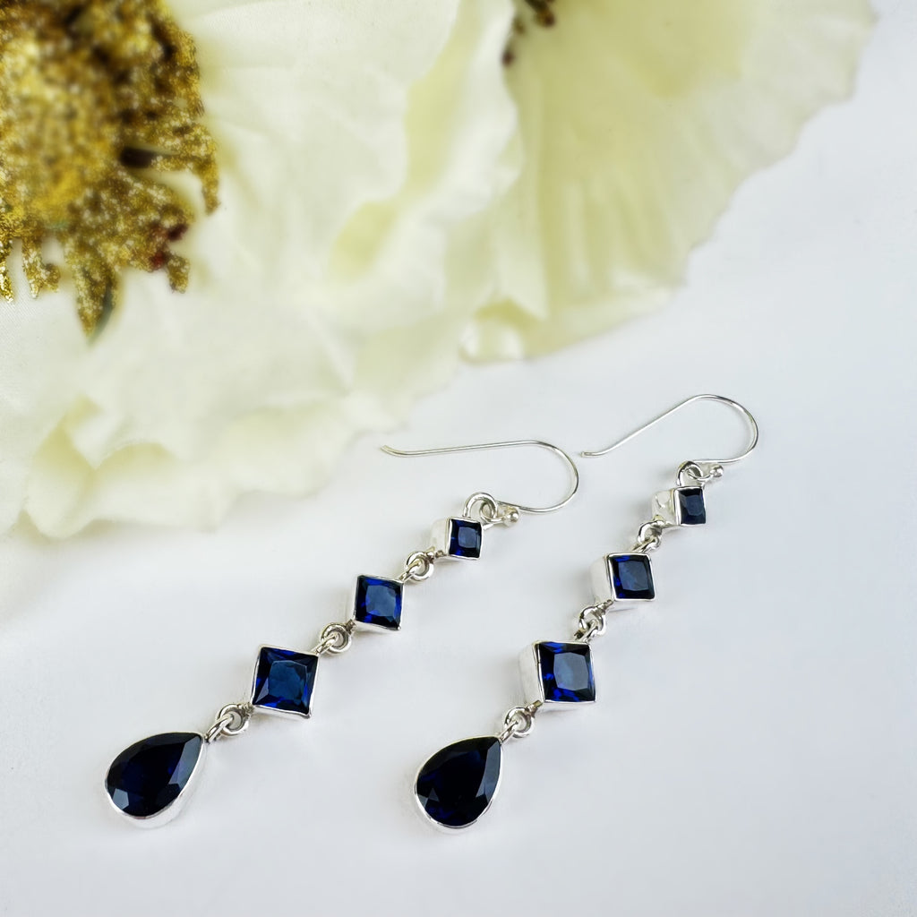 Blue Belle Earrings - VE213ST