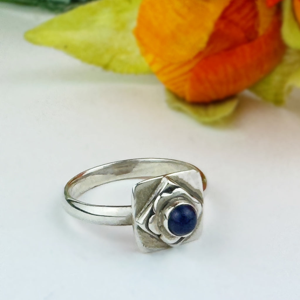 Lapis Labyrinth Ring - VR159