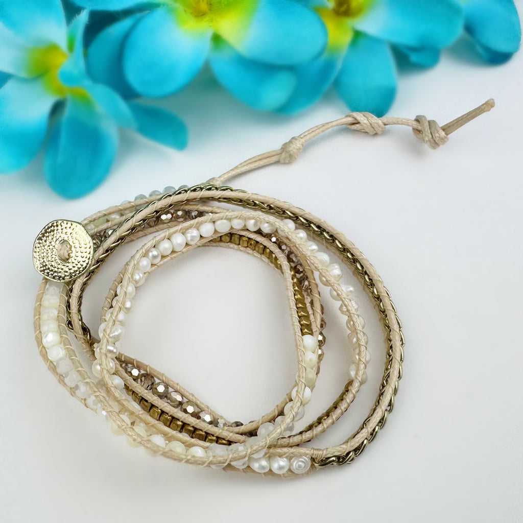 Golden Hour Wrap Bracelet - SBRC1208