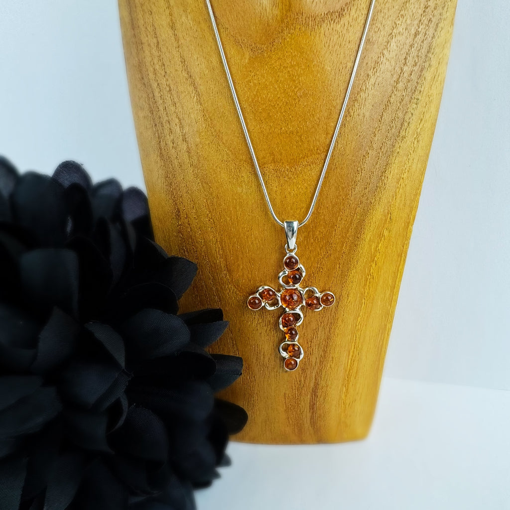 Autumn Cross Pendant - VP468
