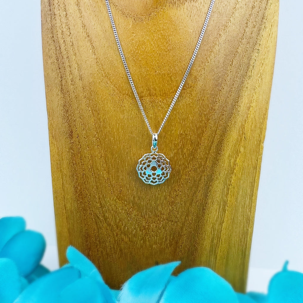 Mandala Web Pendant - VP458