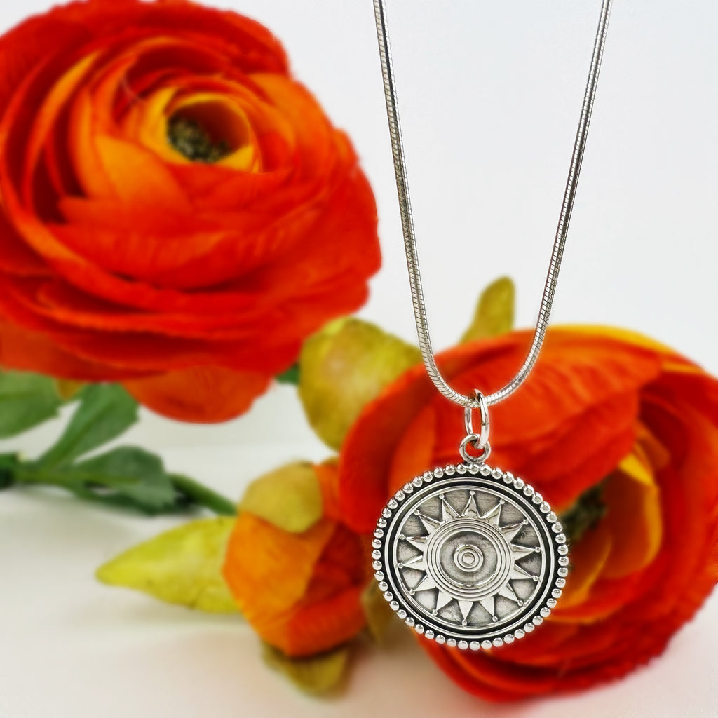 Sun Wheel Pendant - VP425