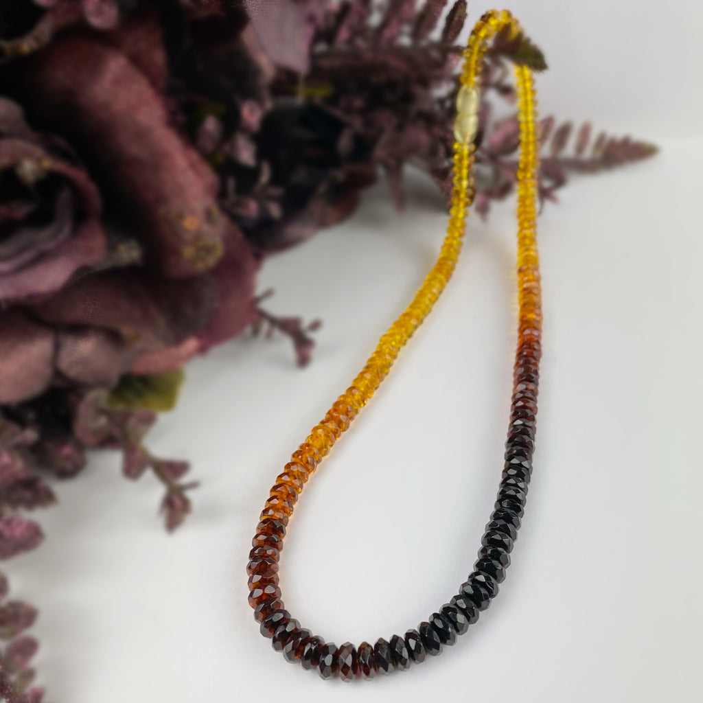 Amber Rainbow Necklace - VNKL304