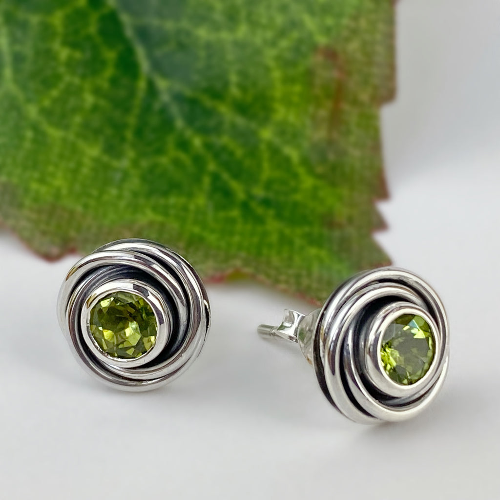Lime Swirl Earrings - VE409PD