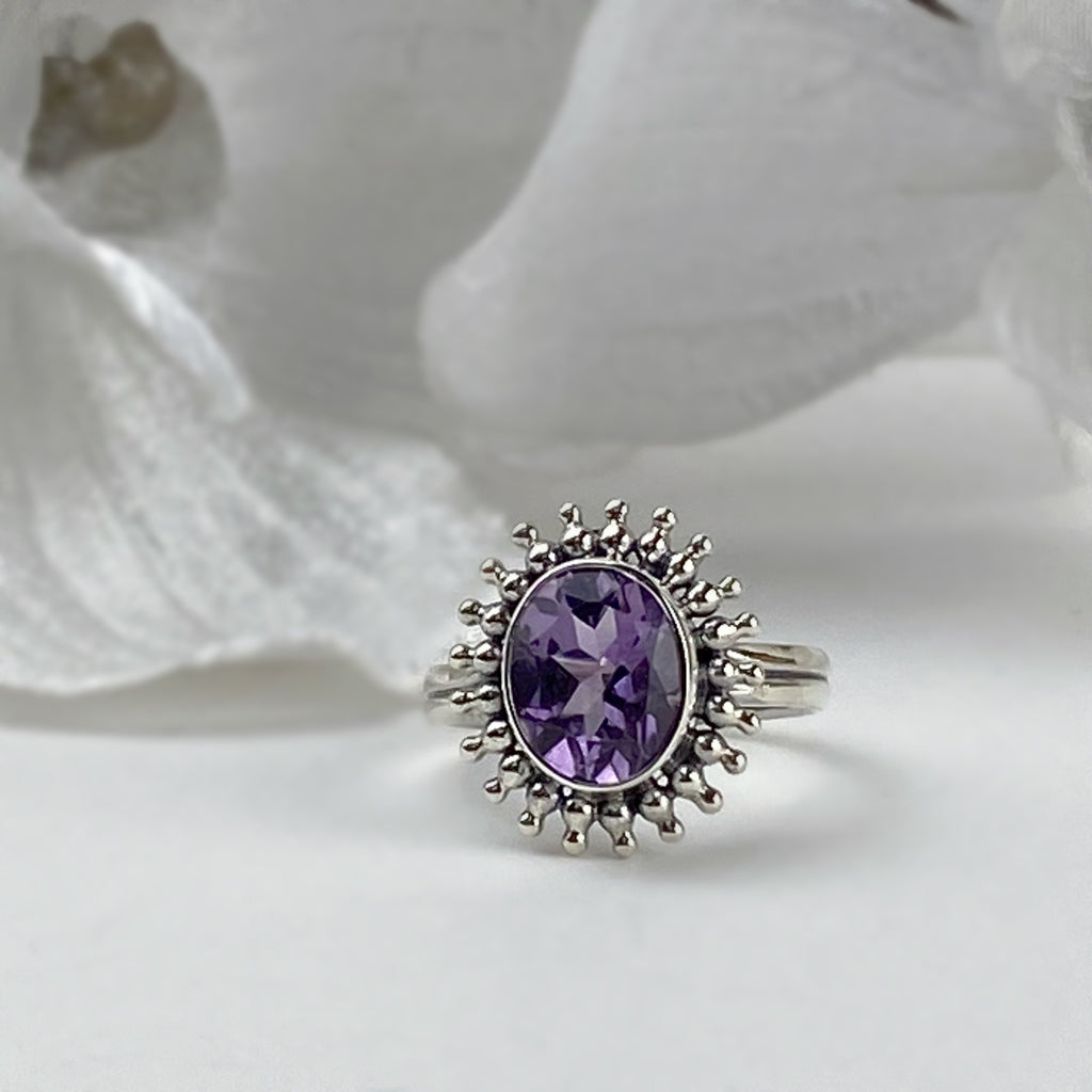 Lilac Burst Ring - VR718