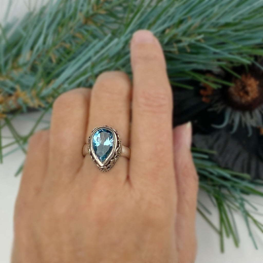 Blue Jewel Ring - VR301