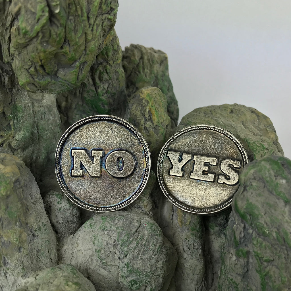 “Yes/No Coin" Keepsake Charm - VMC101