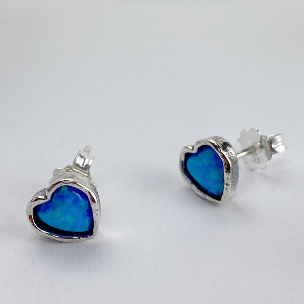 Hearts Of Opal Earrings - SE5272