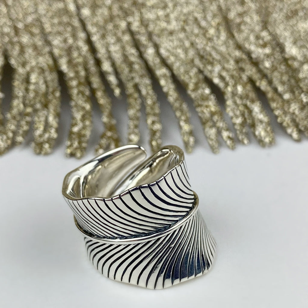 Feather Wrap Ring - VR313
