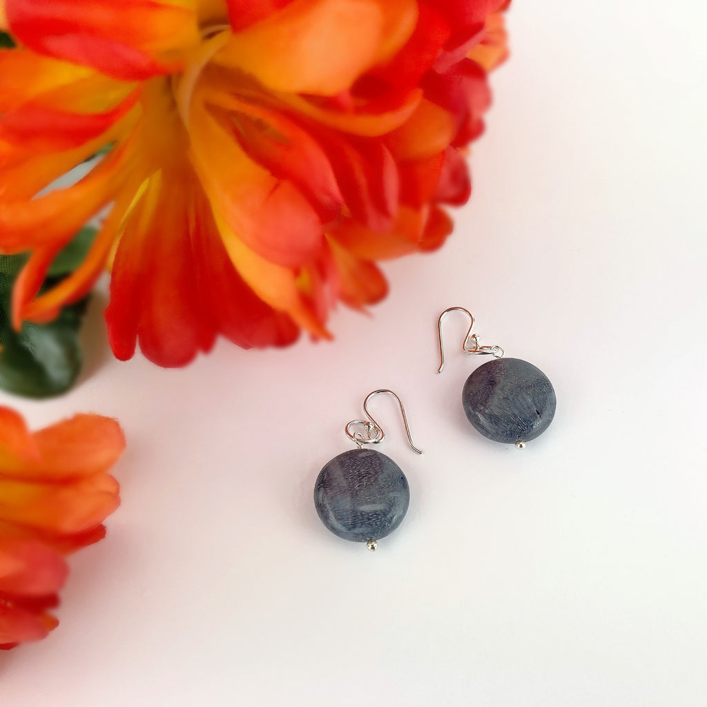 Blue Coral earrings - VE542