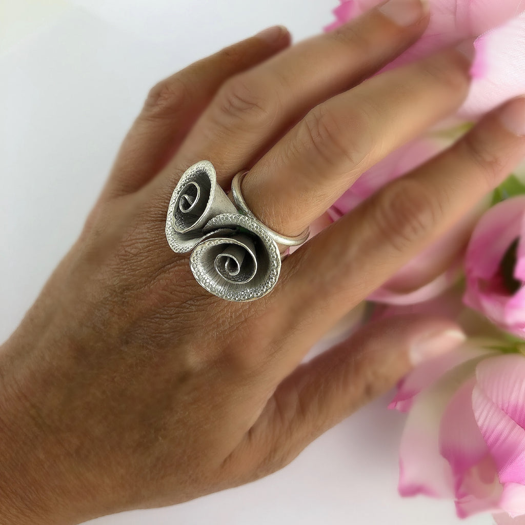 Spiral Bouquet Ring - VR346