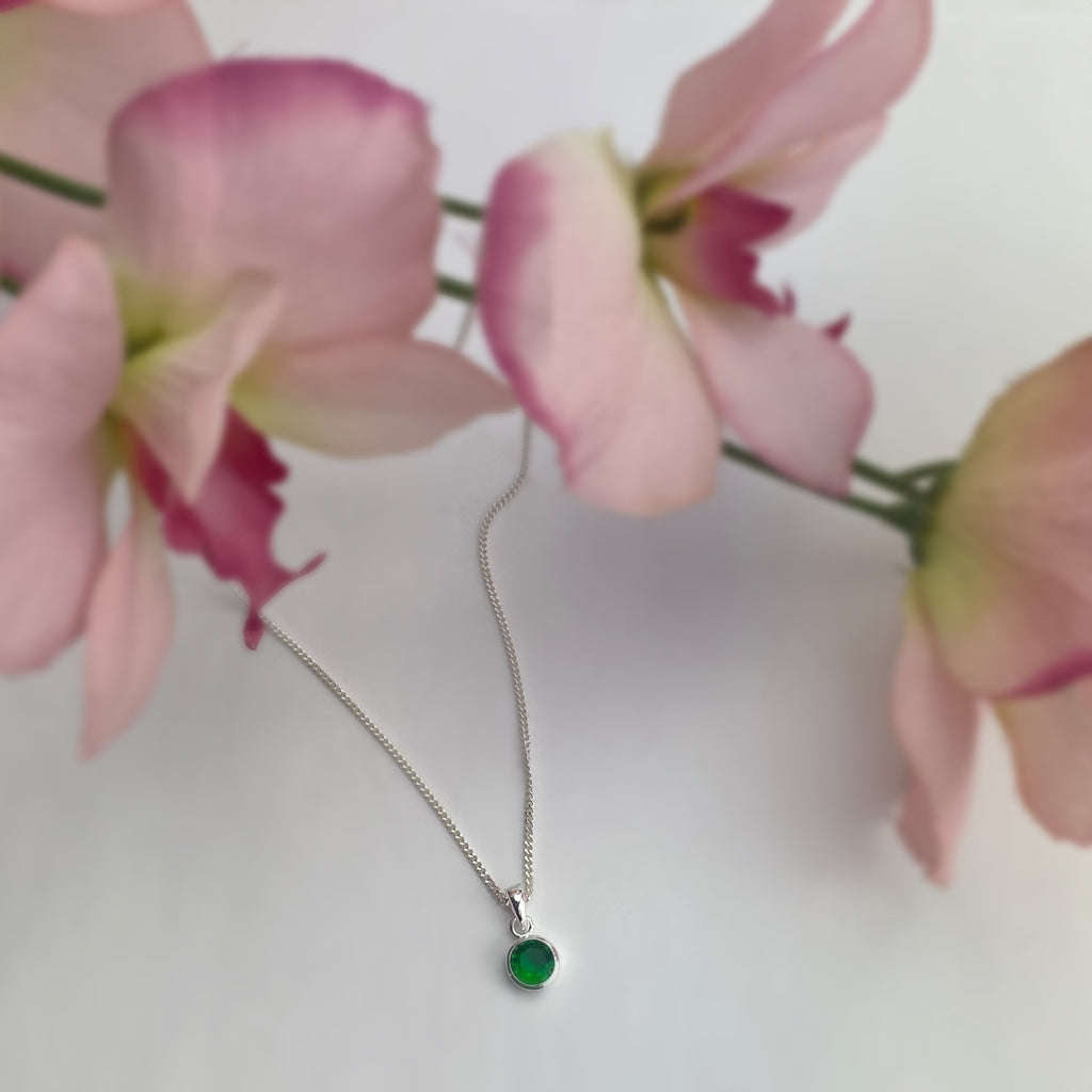 Emerald Sparkle Pendant - SP2915