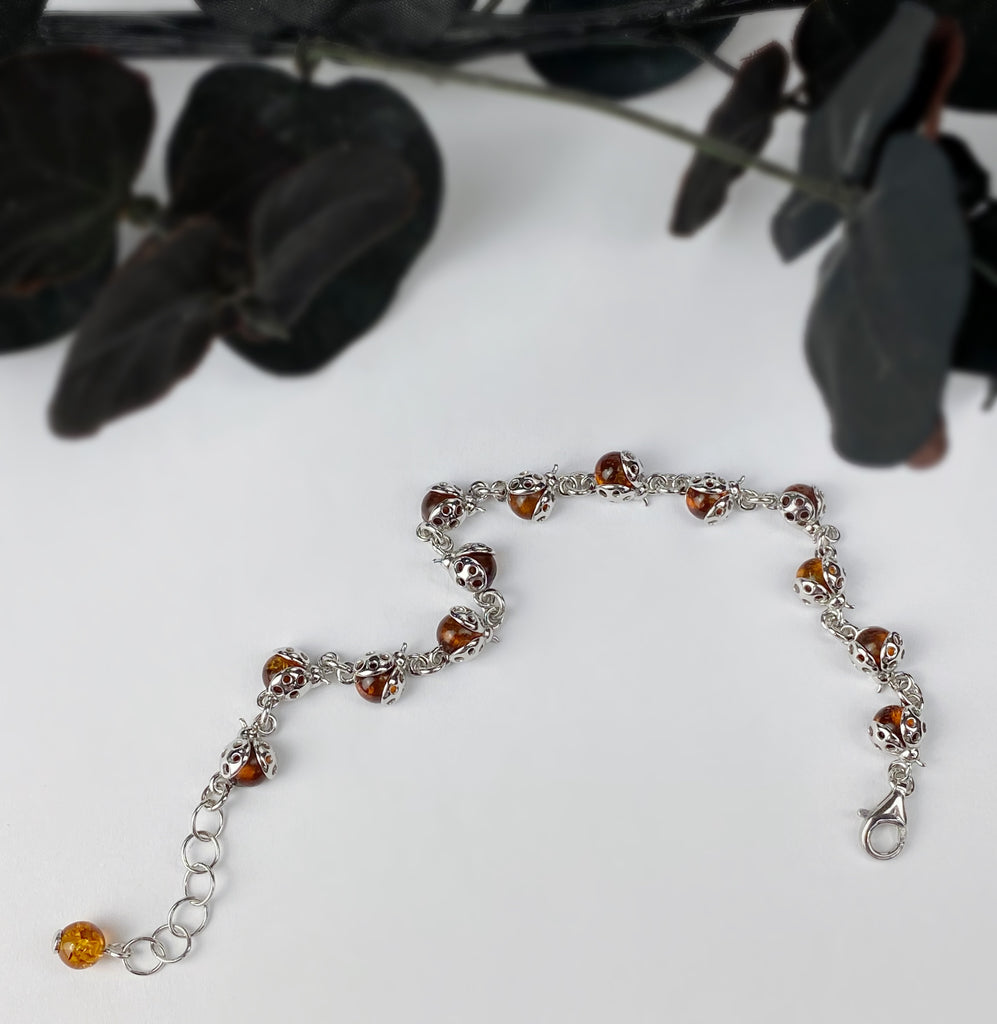 Amber Ladybird Bracelet - VBRC271
