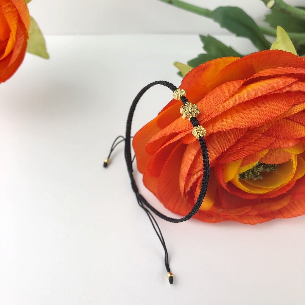 Golden Flower Bracelet - VBRC156