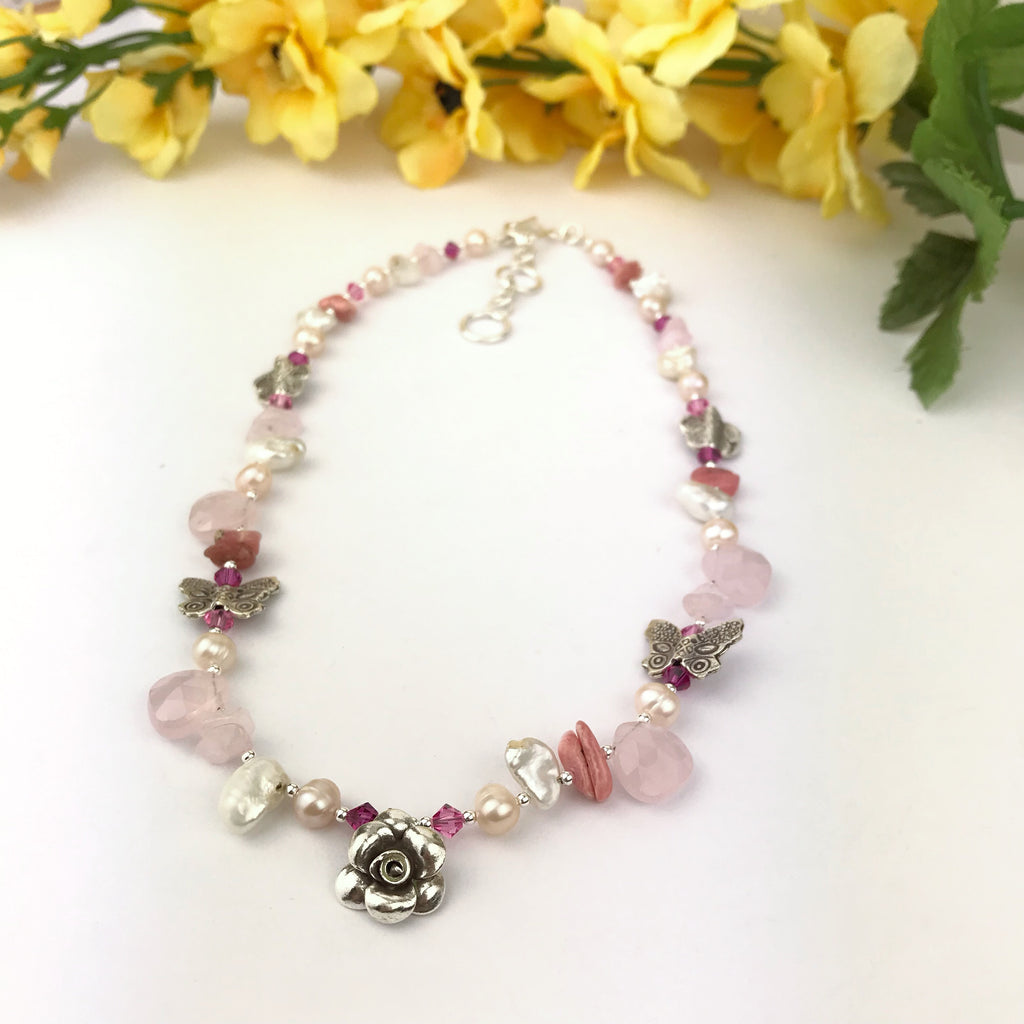 Paradise Pink Necklace - VNKL146