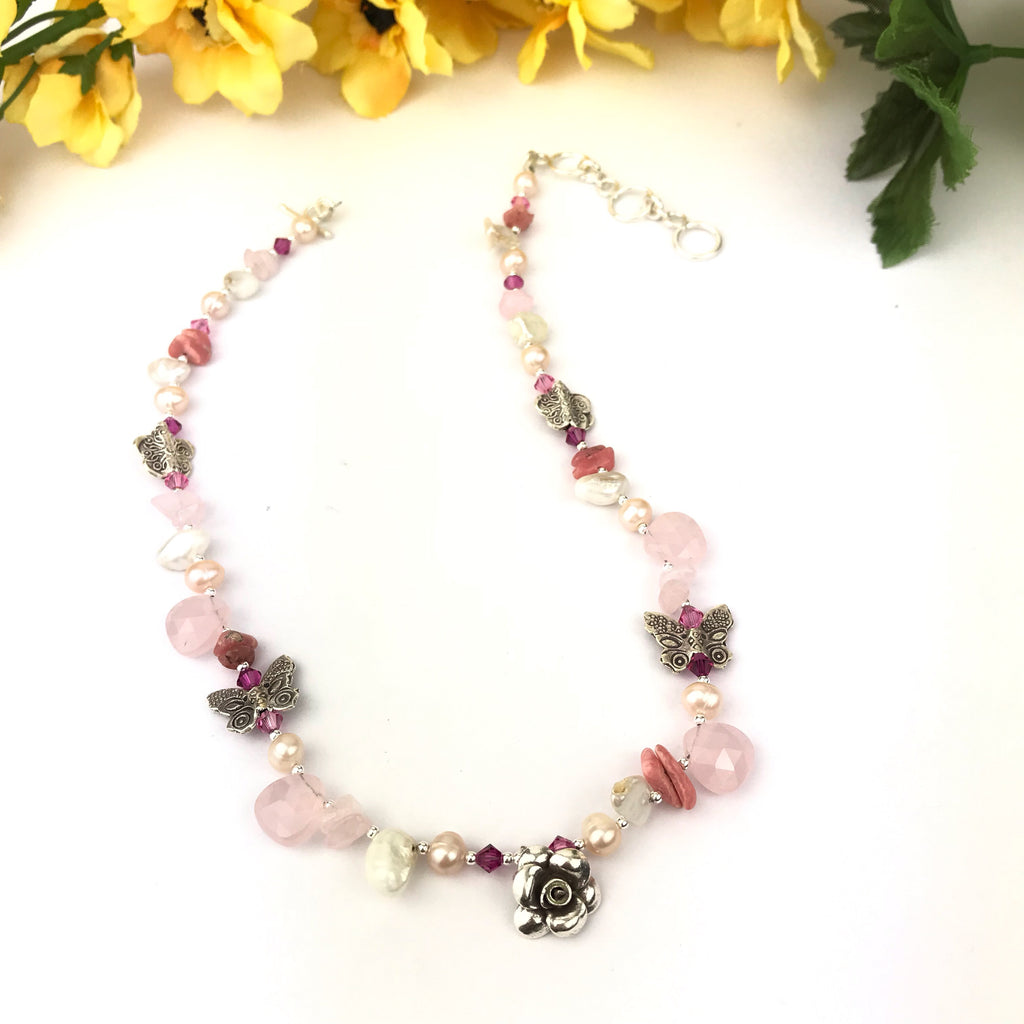 Paradise Pink Necklace - VNKL146