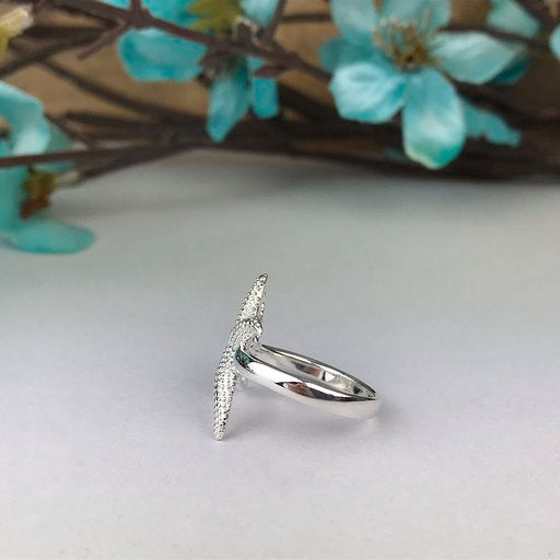 Silver Starfish Ring - VR105