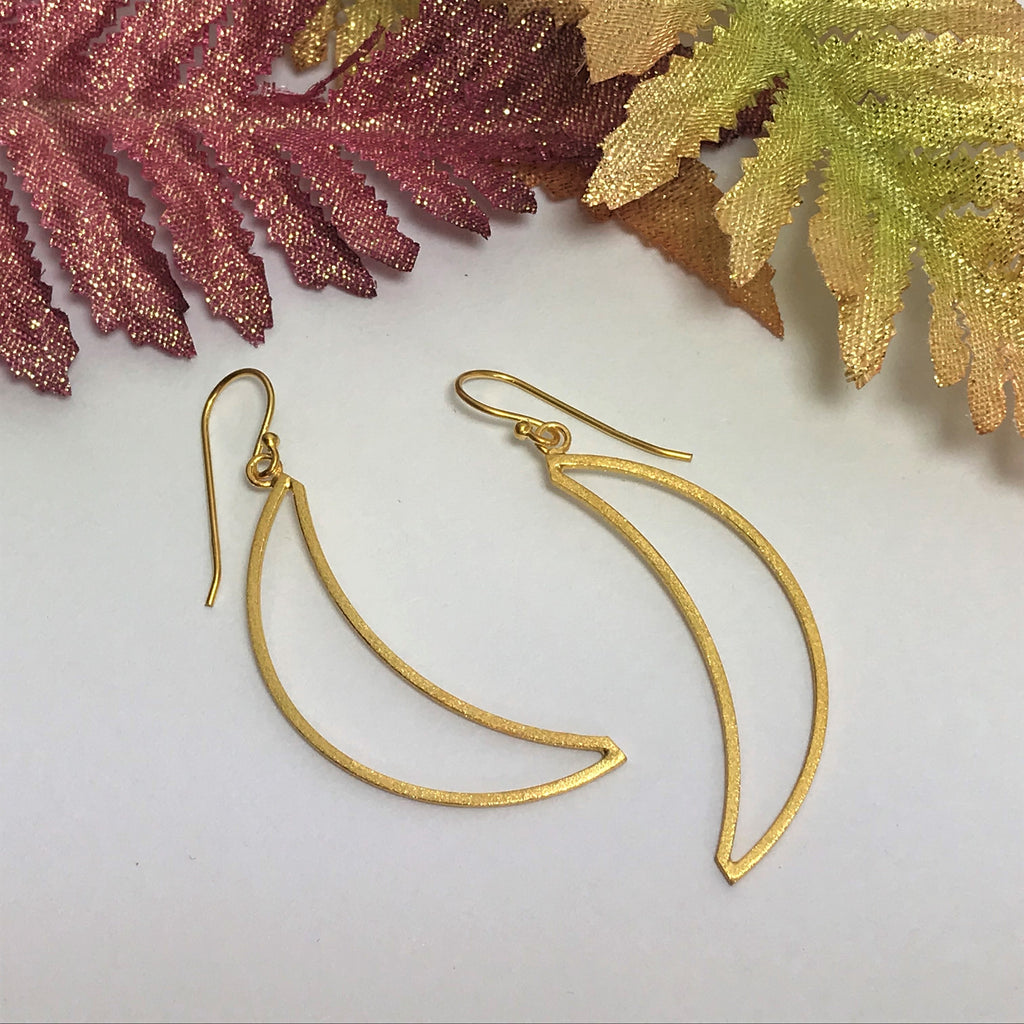 Golden Moon Earrings - VE368