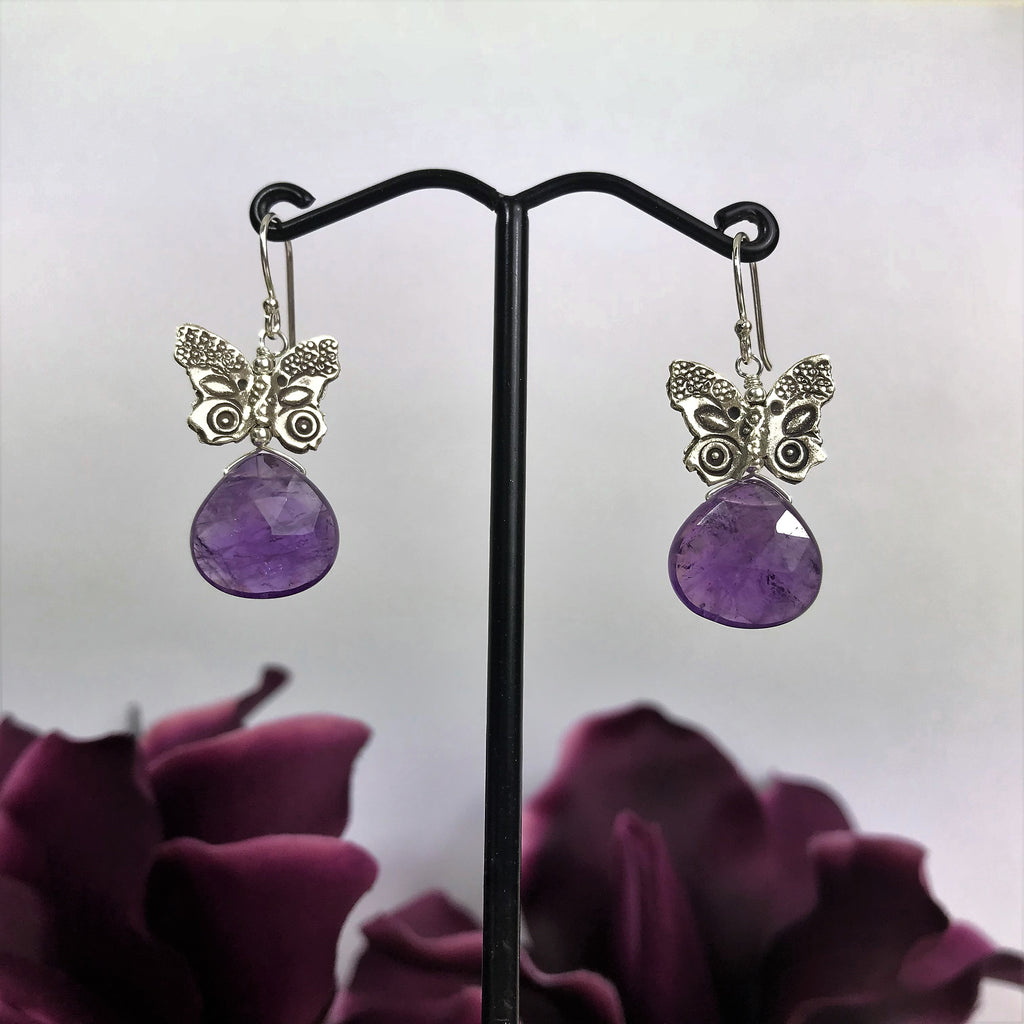 Paradise Purple Earrings - VE375